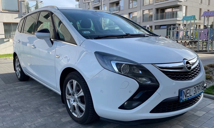 Opel Zafira cena 32500 przebieg: 277805, rok produkcji 2012 z Ełk małe 92